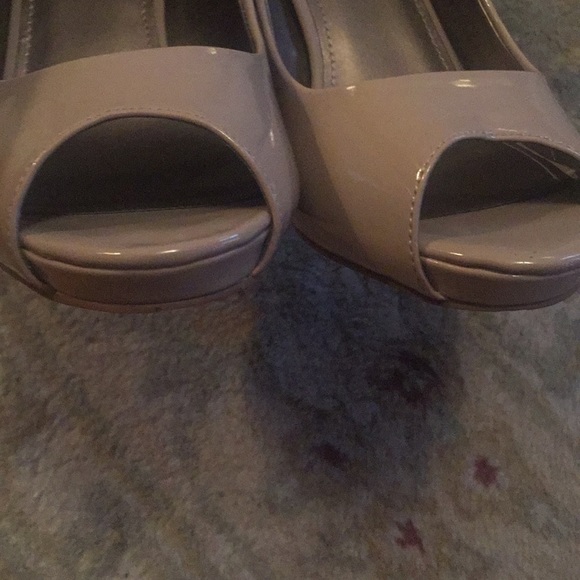 Fergalicious Patent Leather Peep-toe Pumps - Picture 6 of 7